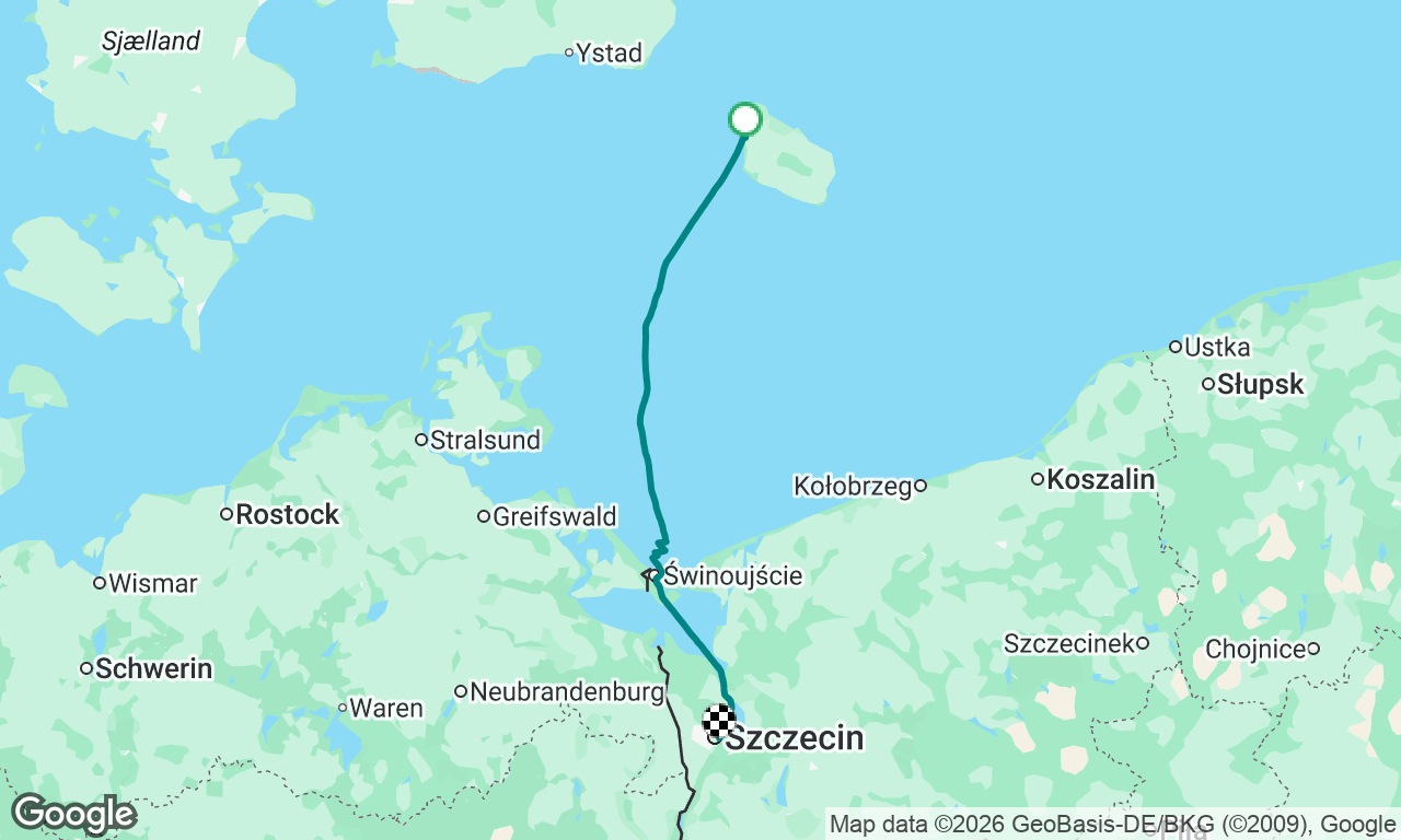 Voyage map
