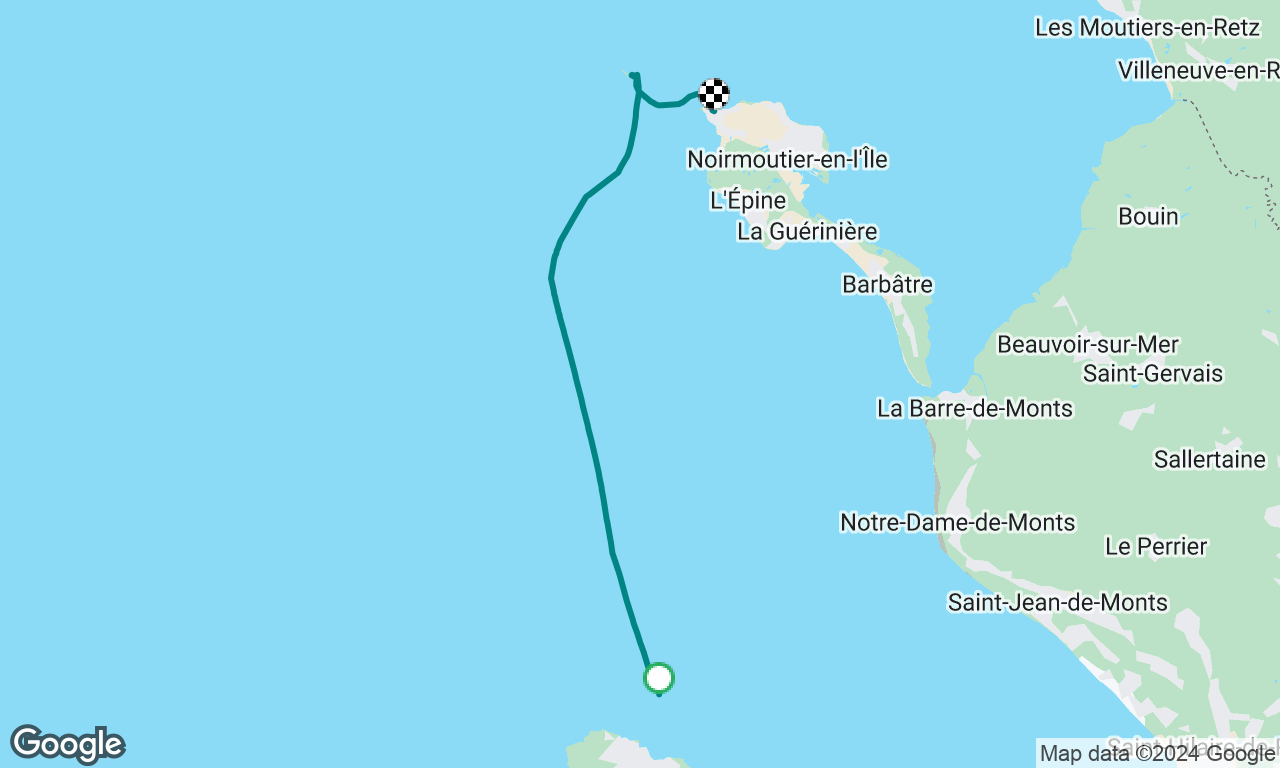 Port Joinville - Ile de Pilier- l’Herbaudiere 23nm