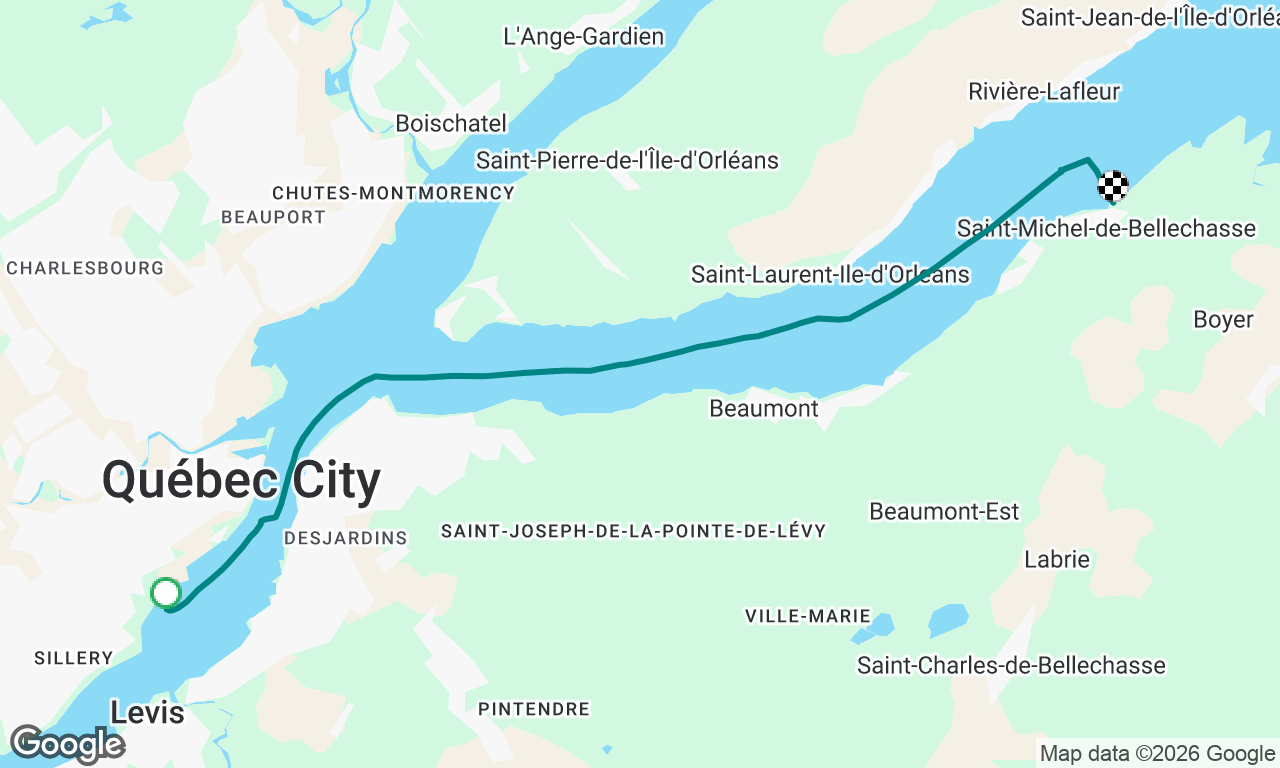 Cruising to St-Michel