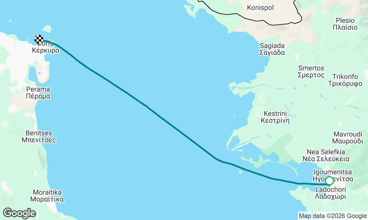 Voyage map