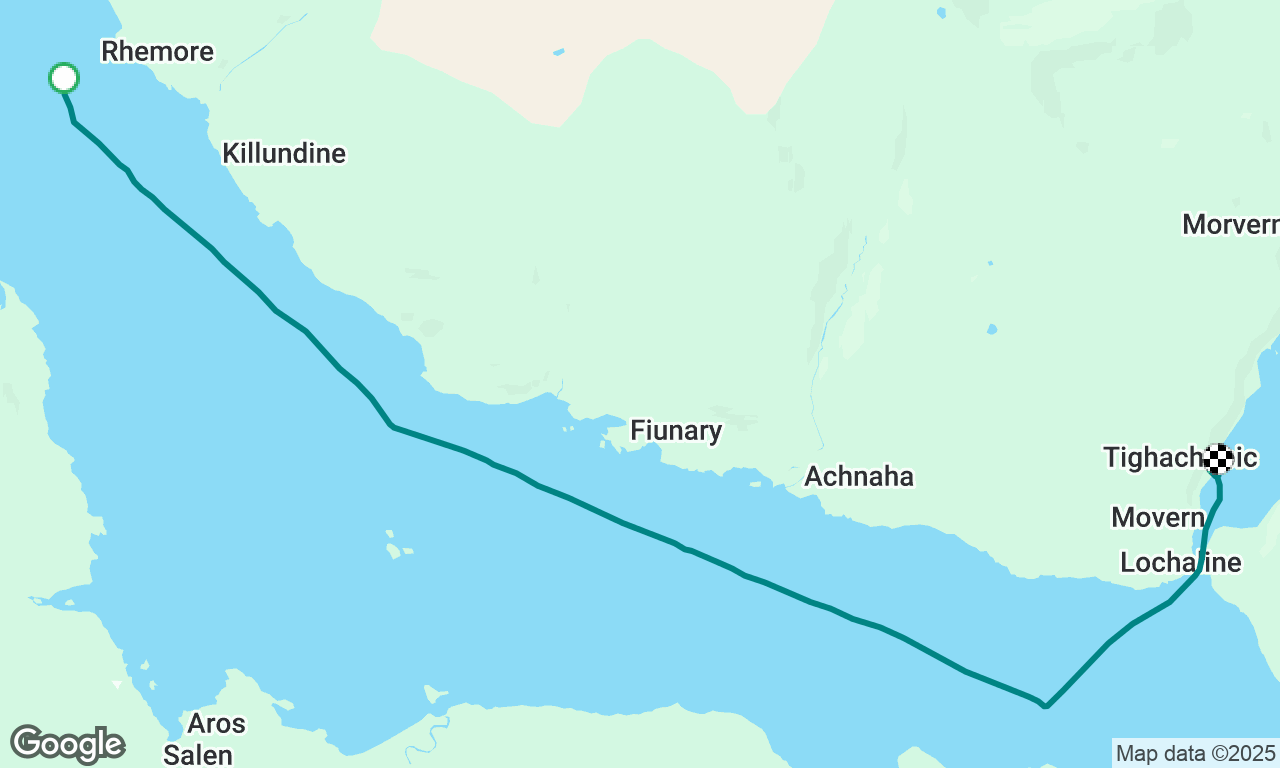 Tobermory to Lochaline 