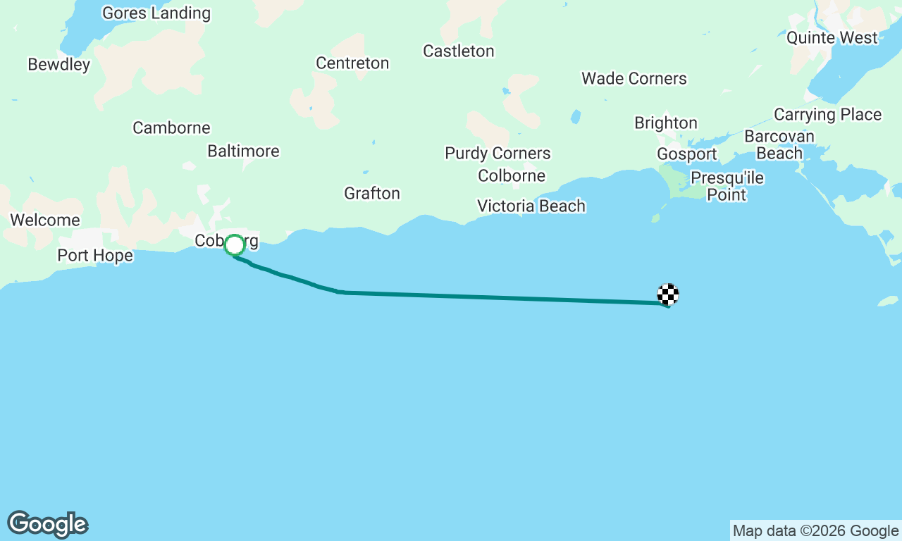 Voyage map