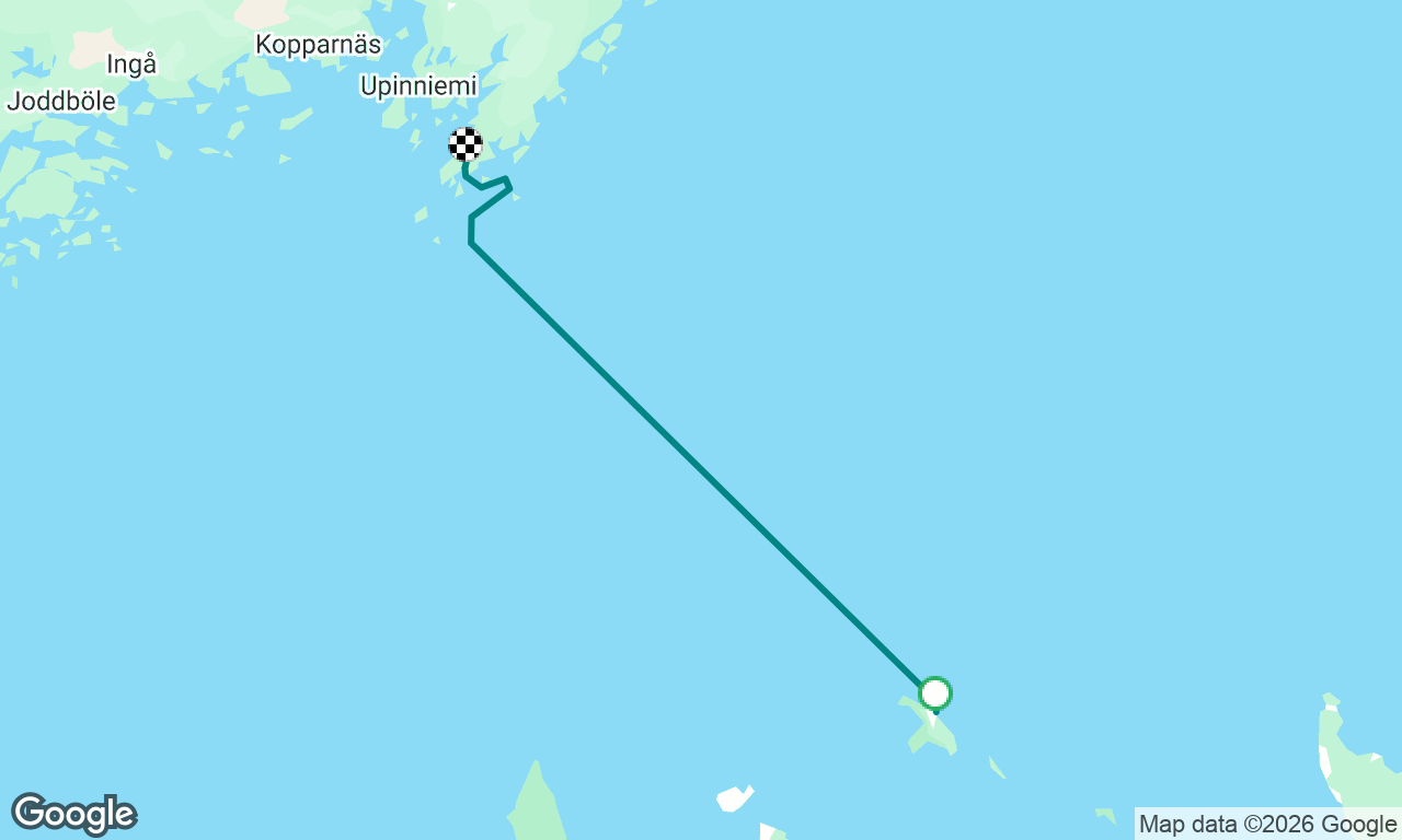 Voyage map