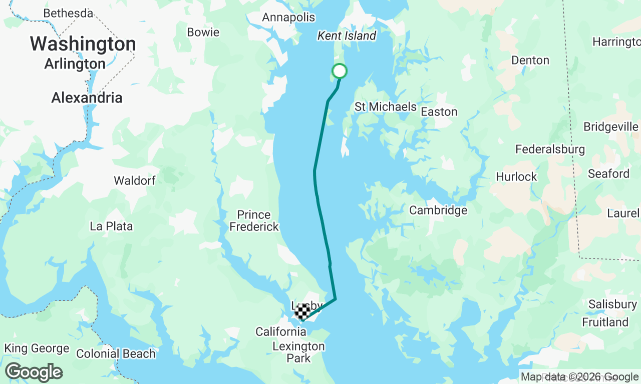 Voyage map