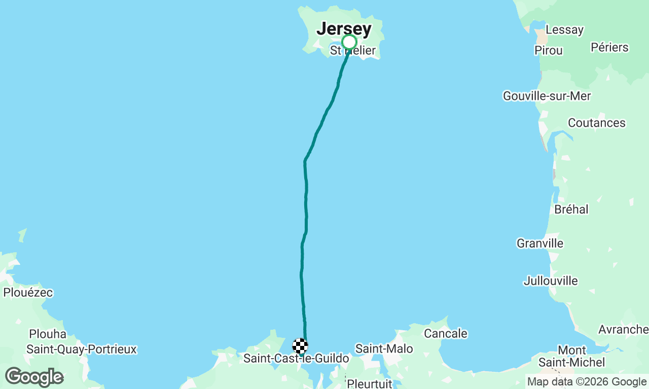 Day Skipper Day 1
Jersey to St Cast