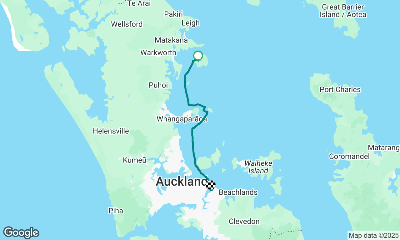 Kawau to Half Moon