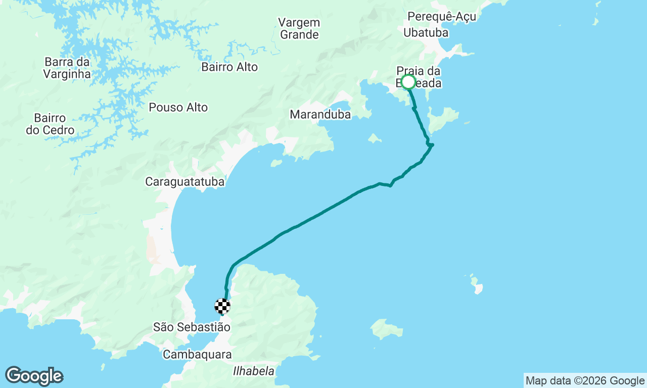 Voyage map