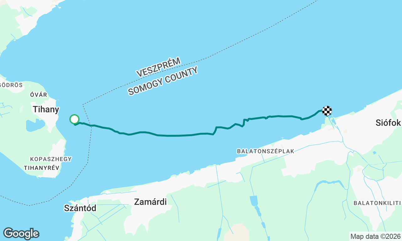 Voyage map