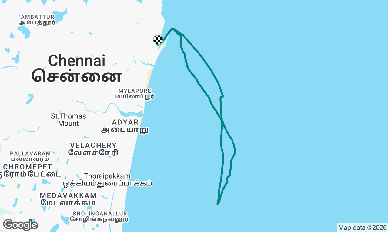Voyage map