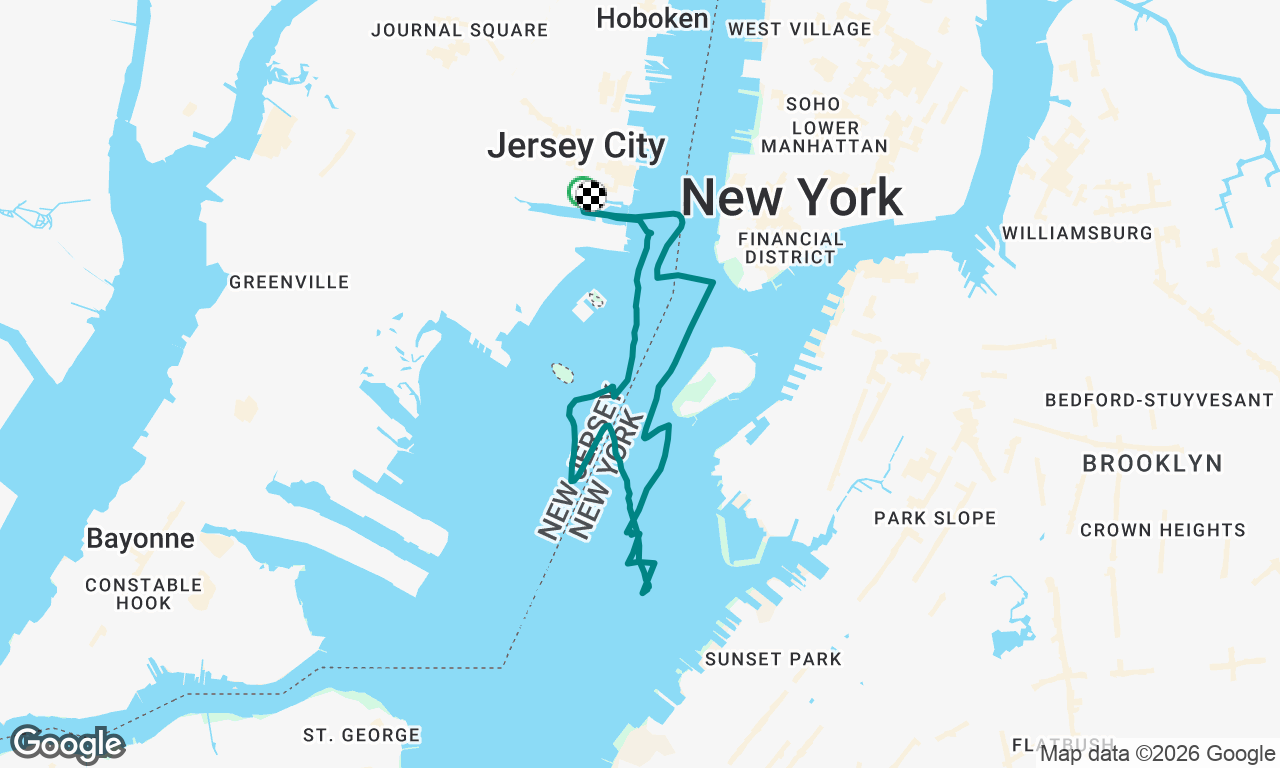 Voyage map
