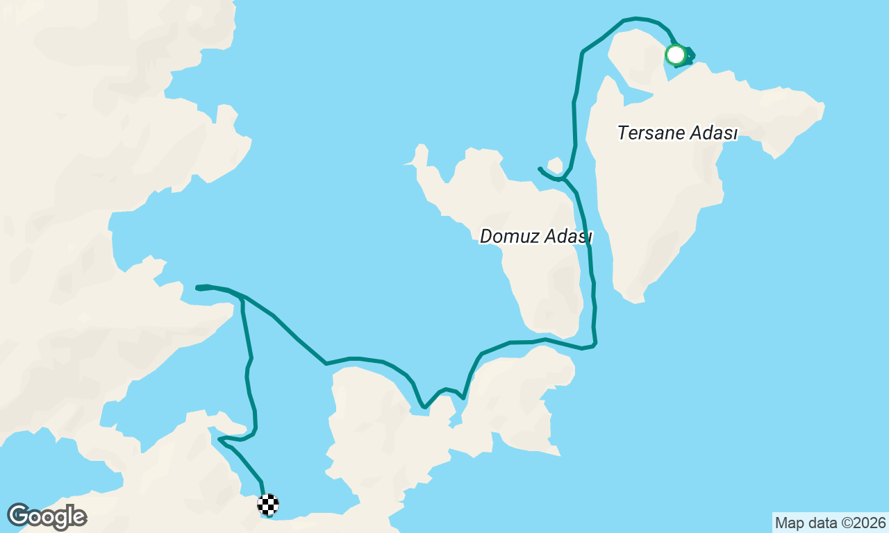 Voyage map