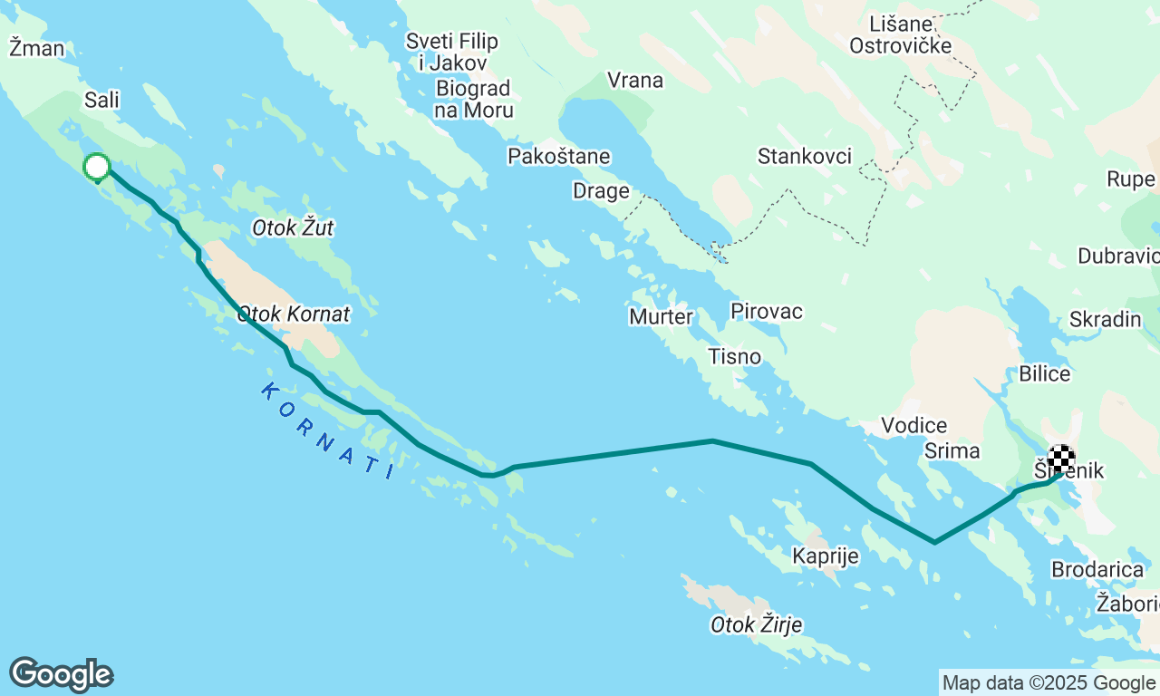Telašćica - Šibenik 