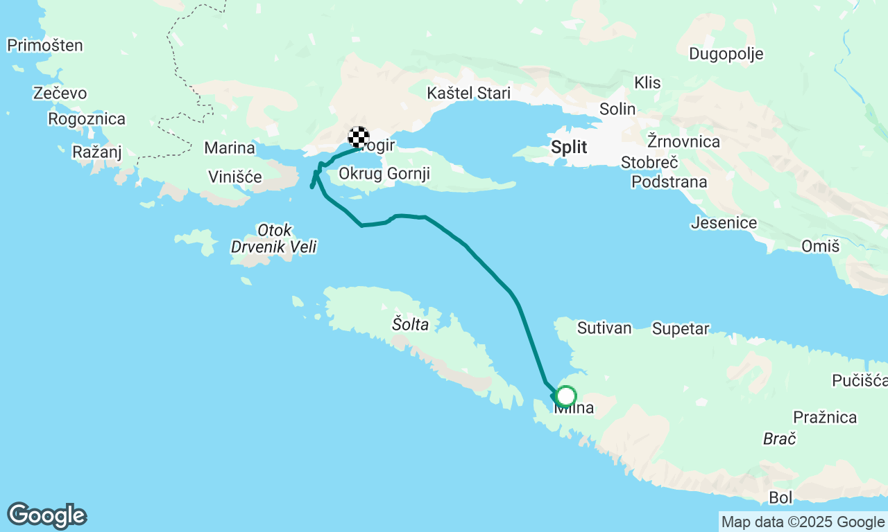 Milna, Brac. Seget Donji, Croatia