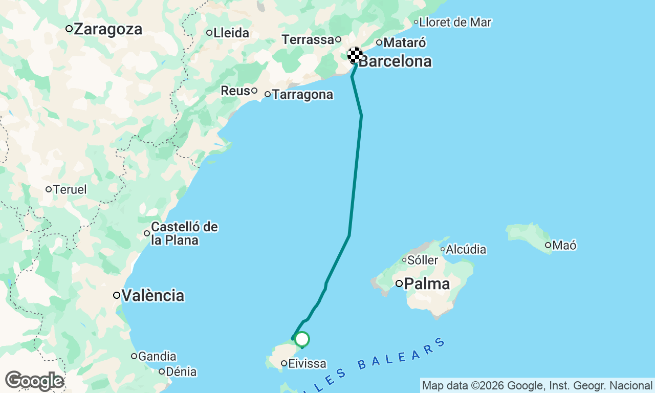 Ibiza to Barcelona