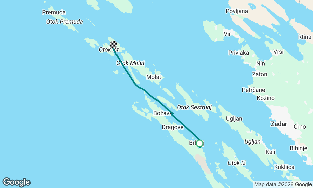 Voyage map