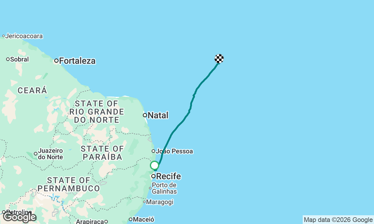 Voyage map