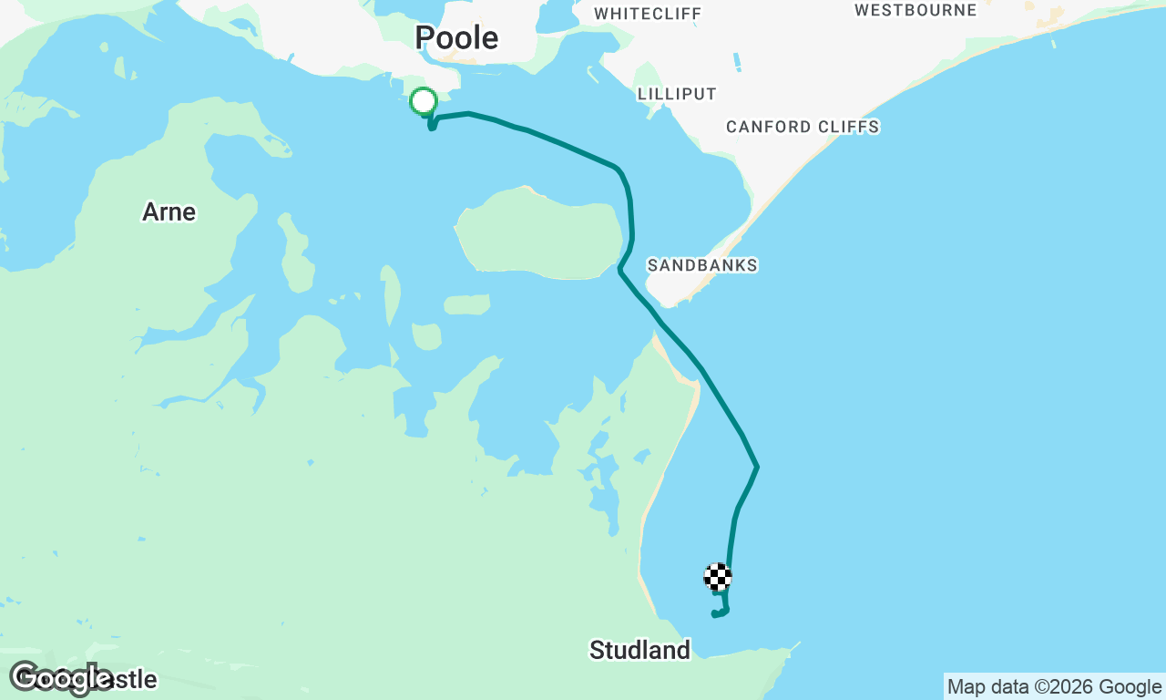 to studland bay with family