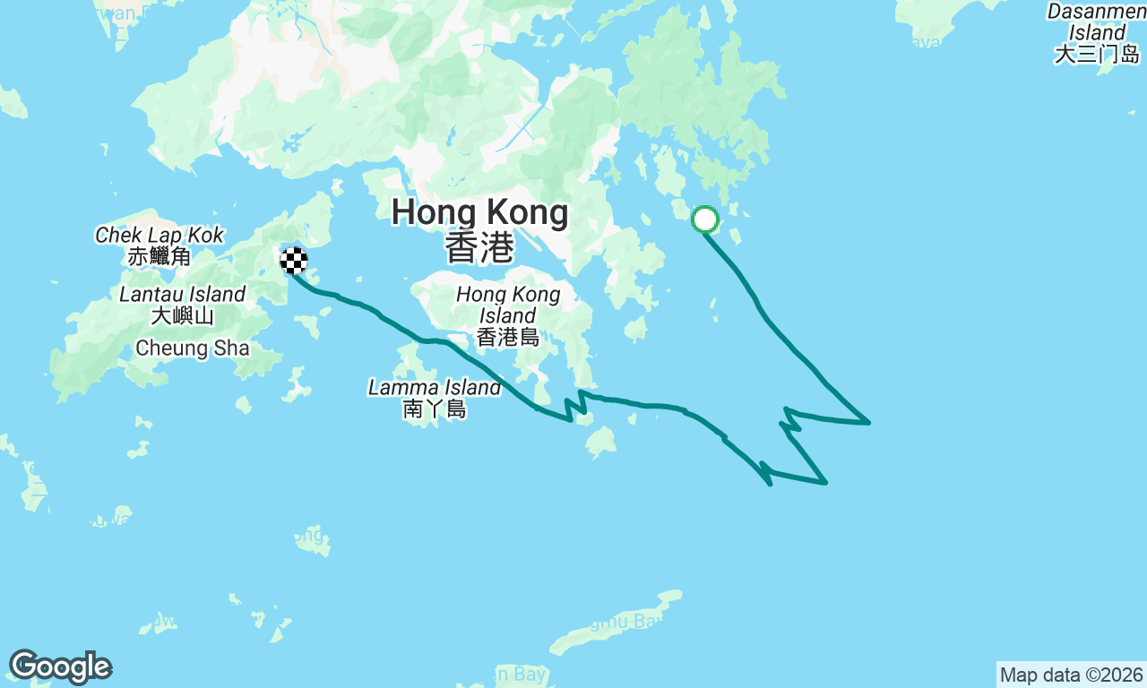 Bluff Island to DBYC