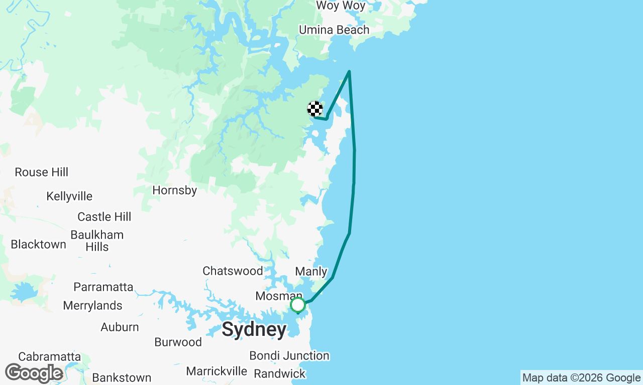 Voyage map