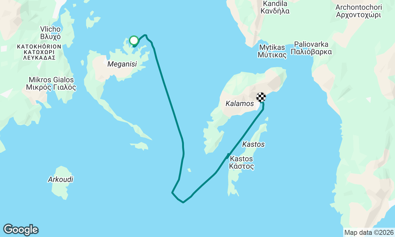 Voyage map