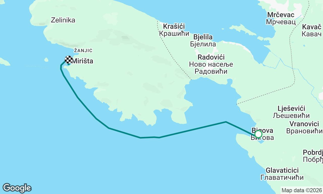 Voyage map