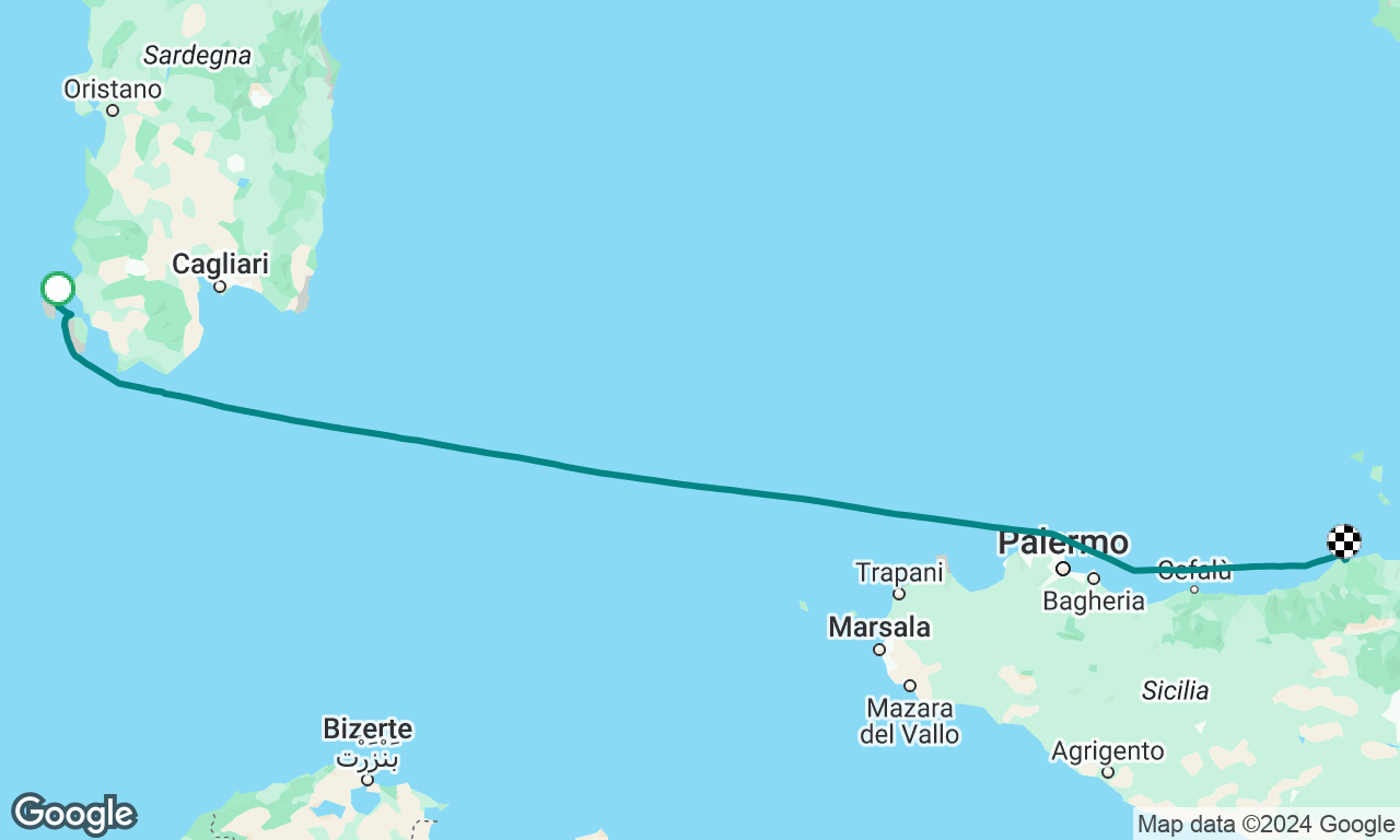 Palma - Trogir (Part2-Carloforte-Capo dOrlando, Sicília)