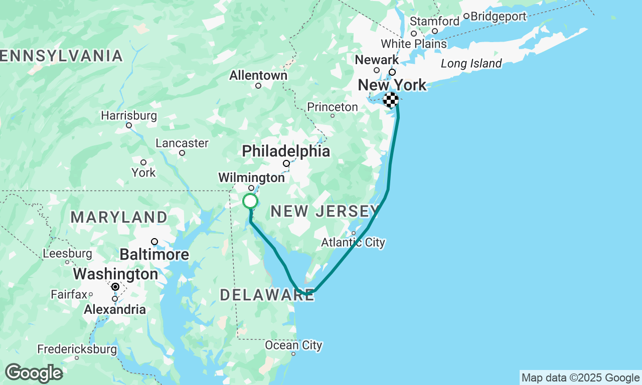 C&D Canal to Atlantic Highlands YC