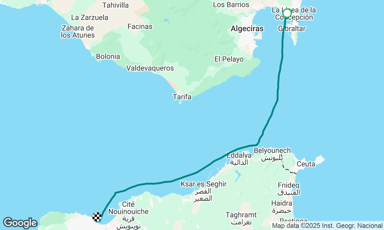 la linea-Tangier