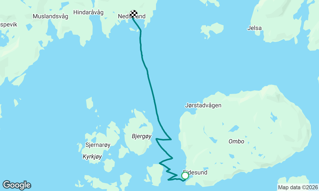 Voyage map
