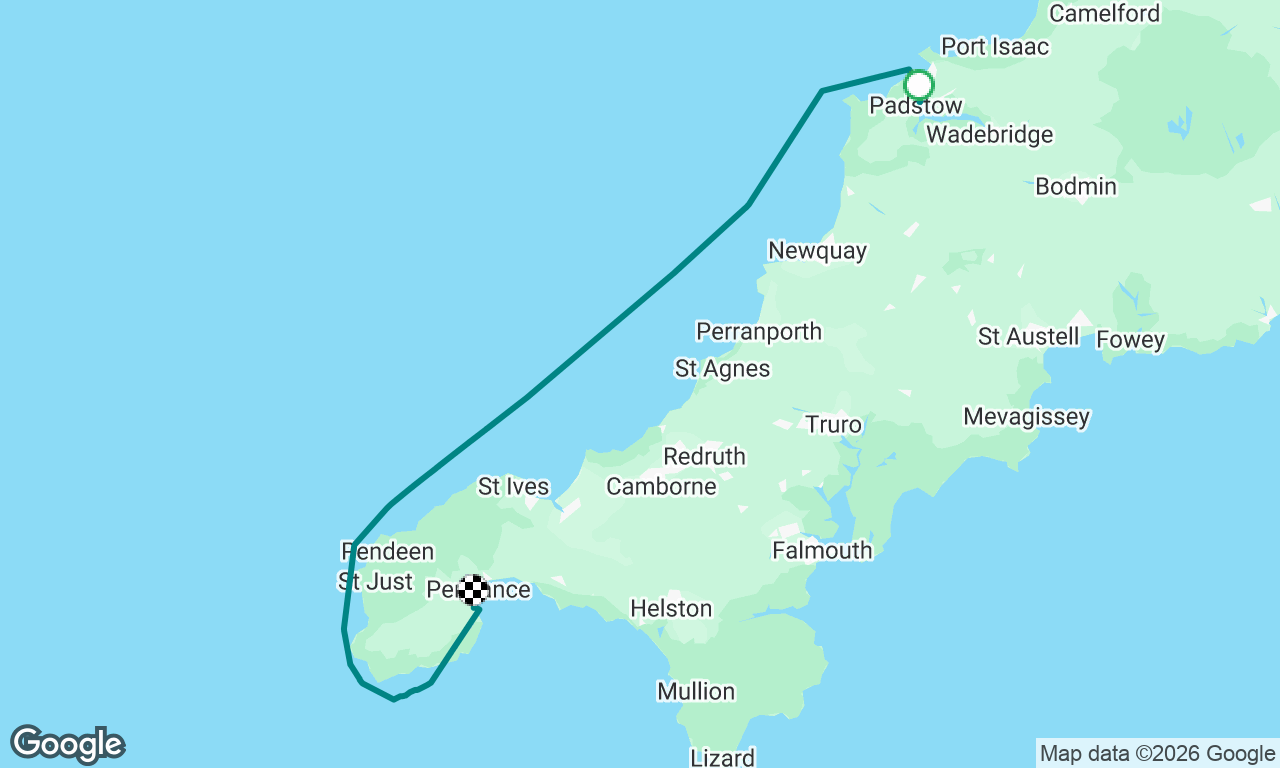 Padstow to Newlyn