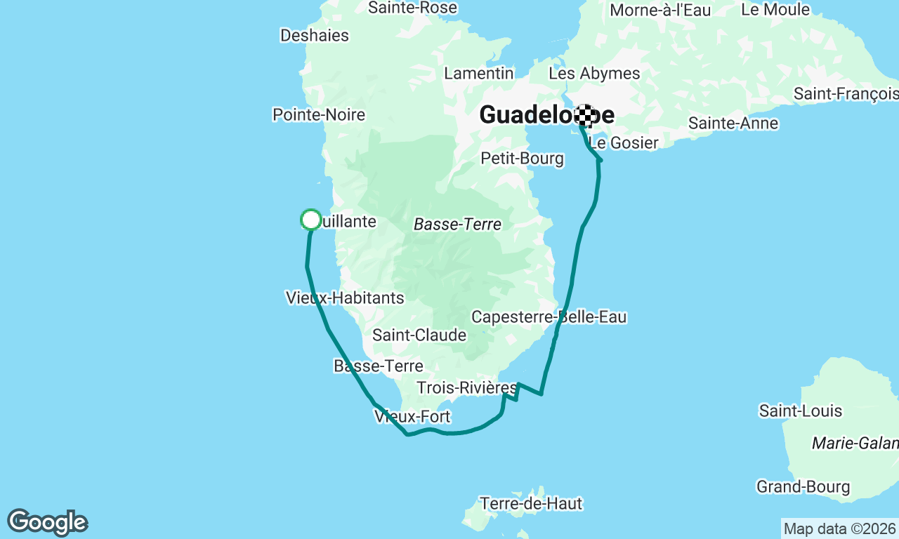 Voyage map