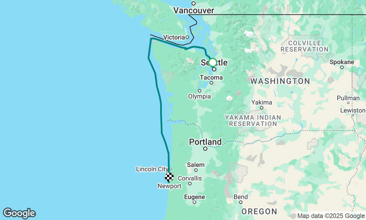 (L1)Ballard, WA to Newport, OR