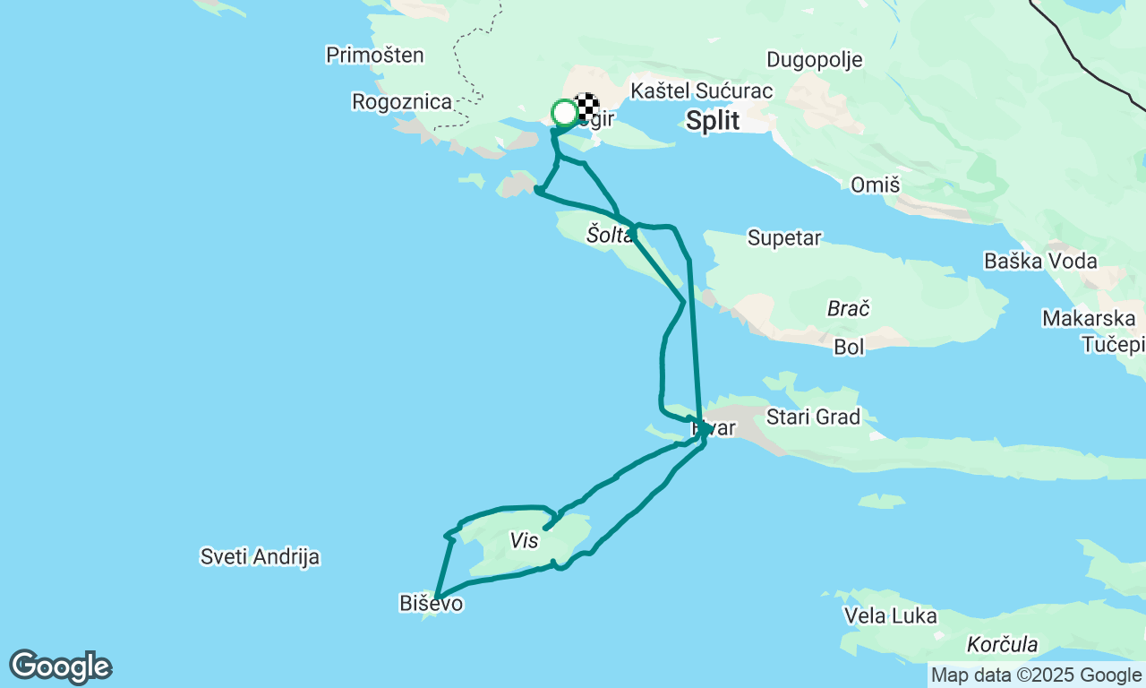 Trogir - Hvar 2022