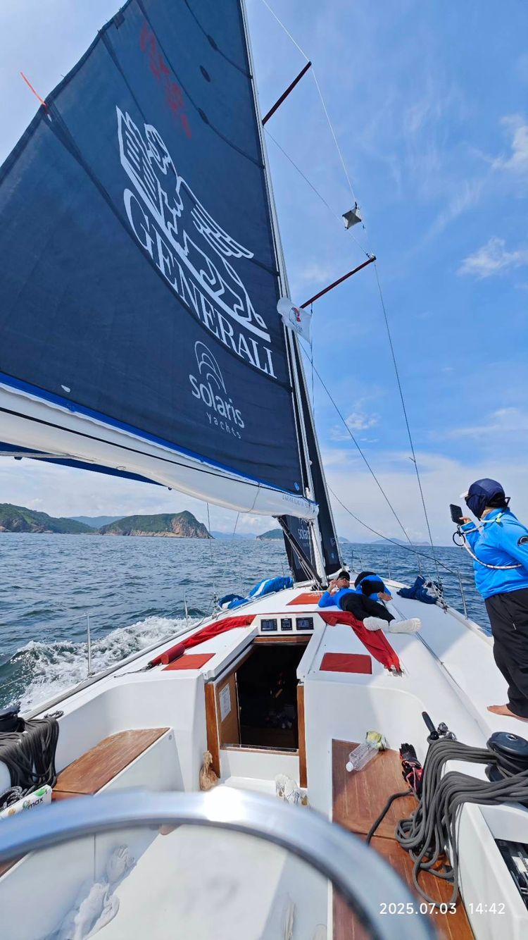 Voyage photo from Sail from Aberdeen boat club to Hebe Heaven Yacht 