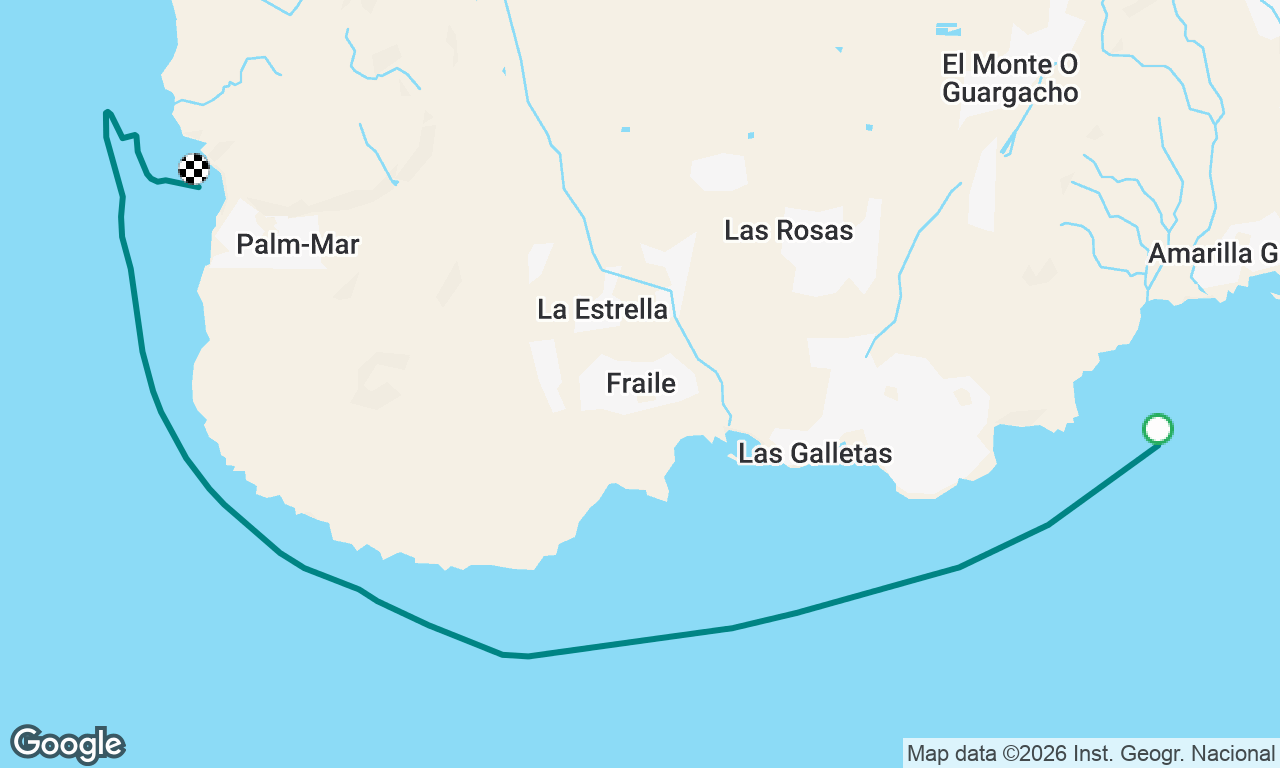 San Miguel to Los Cristianos
