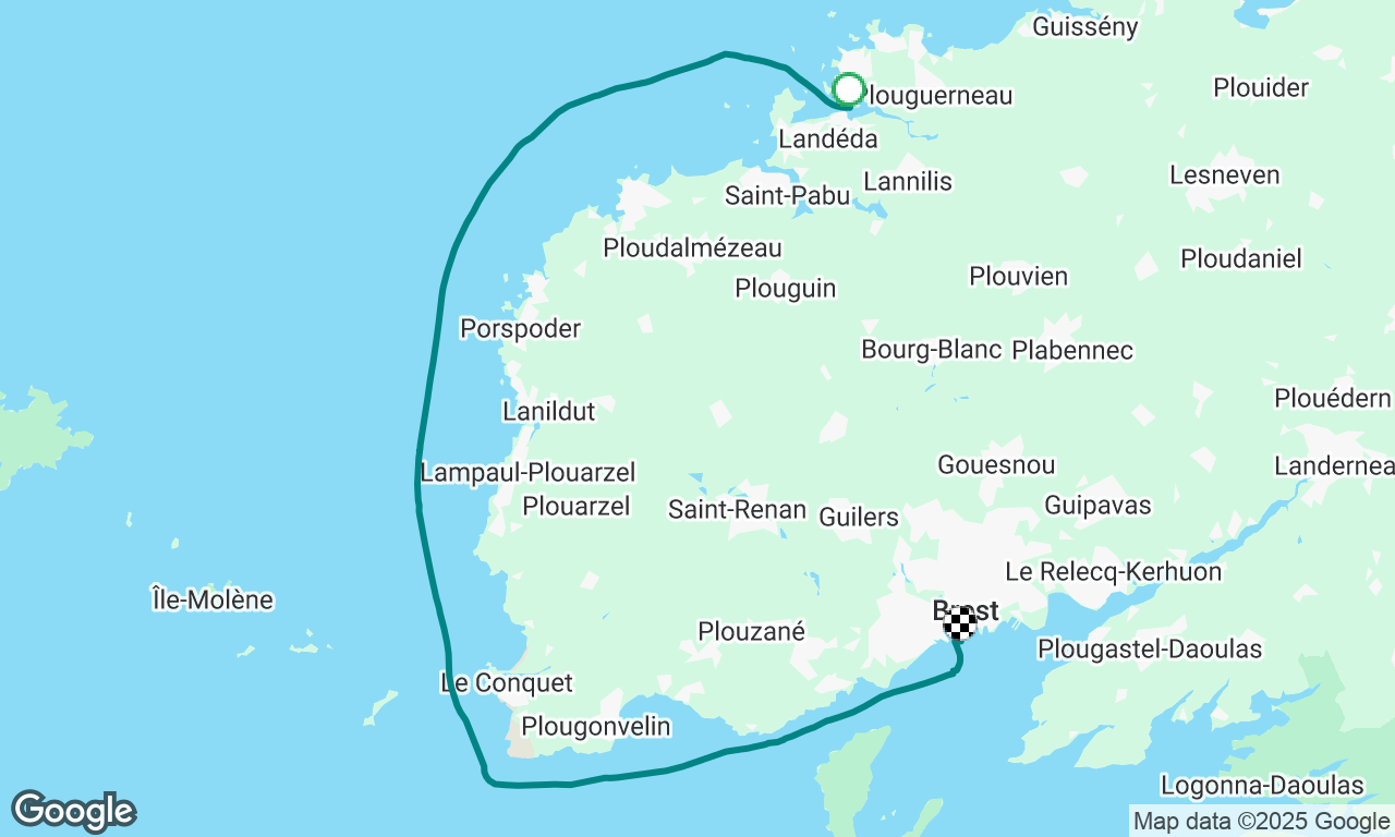 L’Aberwarch to Port du Chateau