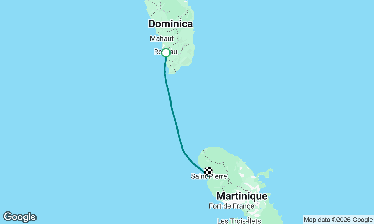 Voyage map