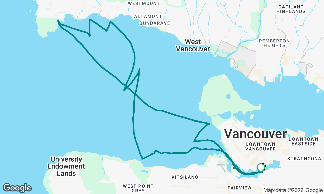 Voyage map