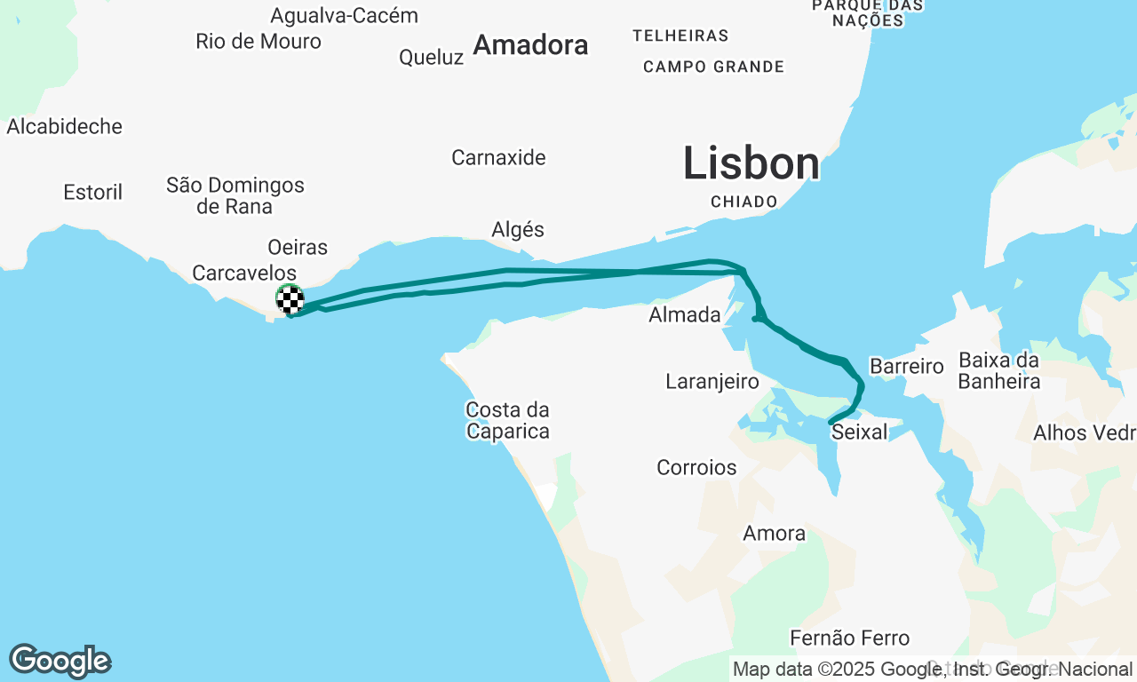 Oeiras - Seixal - Oeiras