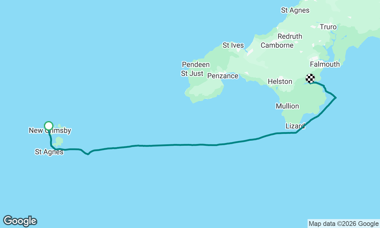 Long way home to Helford