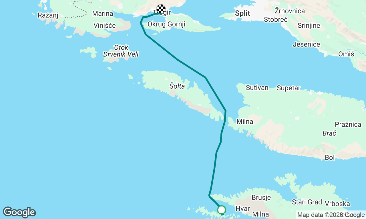Voyage map