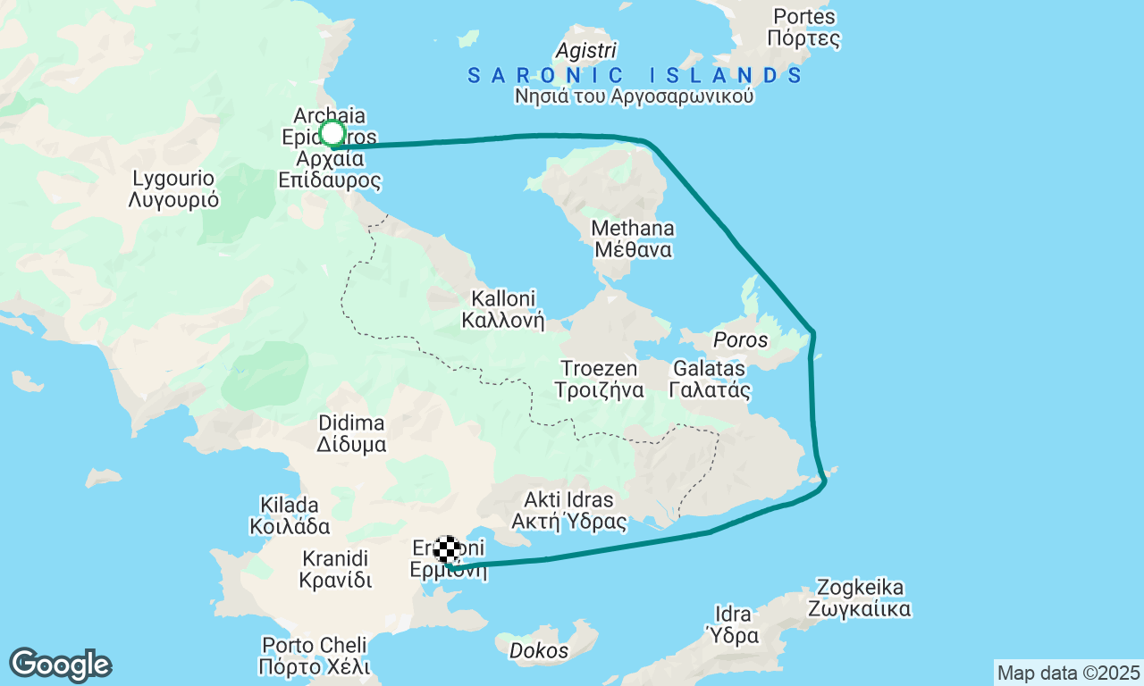 Voyage map