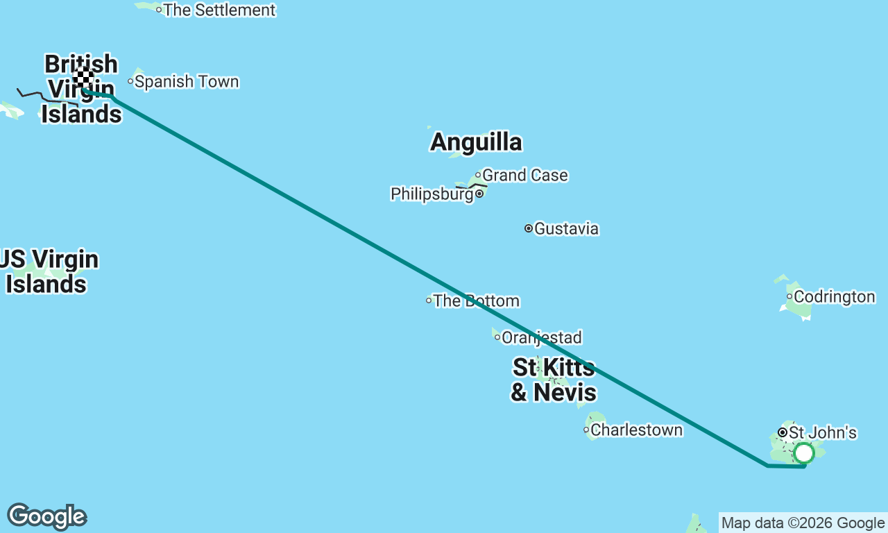 Antigua to BVI
