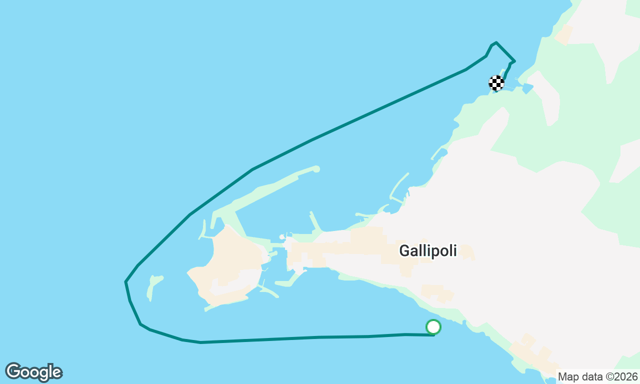 Voyage map