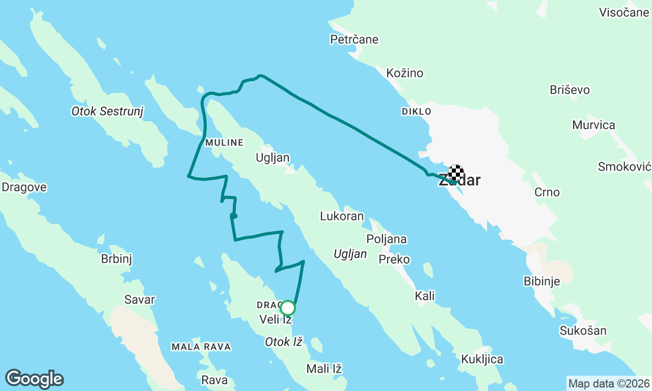 Voyage map