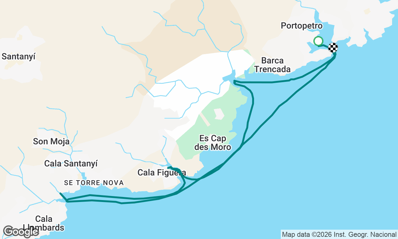Voyage map