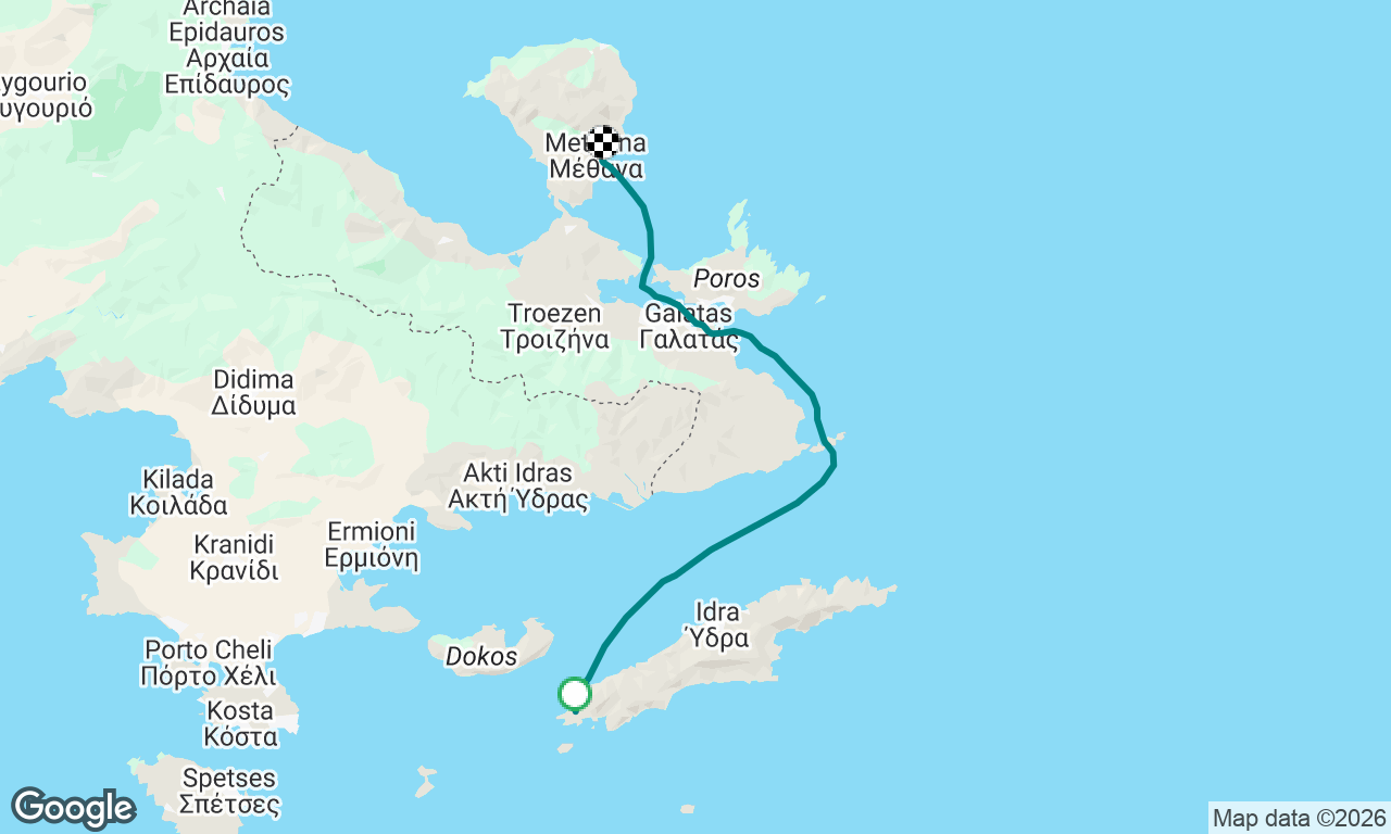 Voyage map