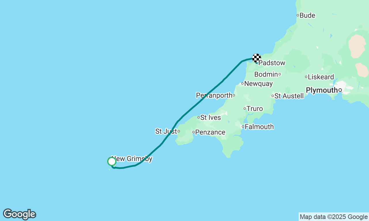 Porth Cressa to Padstow 