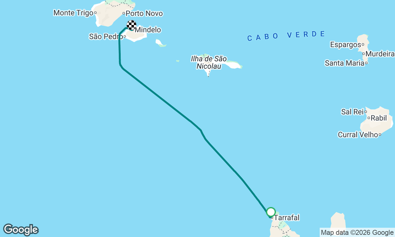 Day 2 sailing Cape Verde 