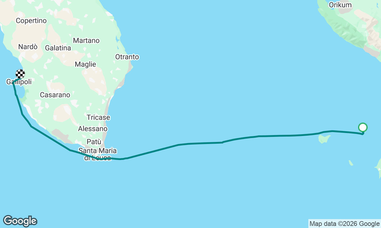 Voyage map